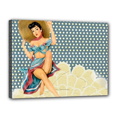 Retro 1107634 1920 Canvas 16  X 12  (stretched) by vintage2030