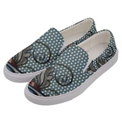 Retro 1107633 1920 Men s Canvas Slip Ons by vintage2030