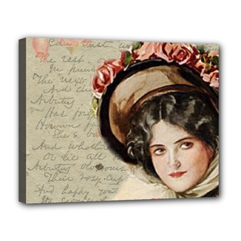 Vintage 1079412 1920 Canvas 14  X 11  (stretched) by vintage2030