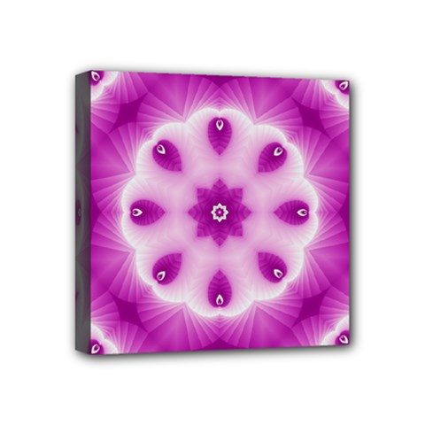 Pattern Abstract Background Art Mini Canvas 4  X 4  (stretched) by Simbadda
