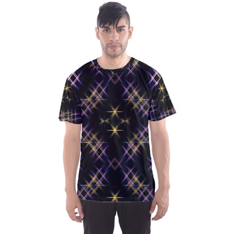Seamless Background Abstract Vector Men s Sports Mesh Tee by Simbadda