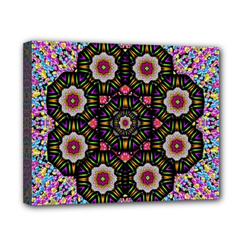 Decorative Ornate Candy With Soft Candle Light For Peace Canvas 10  X 8  (stretched) by pepitasart