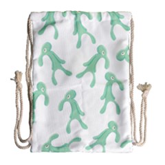 Bold And Brash Pattern Drawstring Bag (large) by Valentinaart