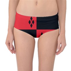 Harley Mid-waist Bikini Bottoms by raeraeshescrafty