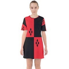 Harley Sixties Short Sleeve Mini Dress by raeraeshescrafty