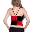 Harley Spaghetti Strap Bra Top View2