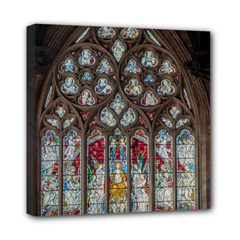 St Martins In The Bullring Birmingham Mini Canvas 8  X 8  (stretched) by Simbadda