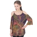 Abstract Colorful Art Design Flutter Tees View1