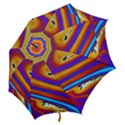 Soap Bubble Color Colorful Hook Handle Umbrellas (Large) View2