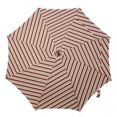Stripes Striped Design Pattern Hook Handle Umbrellas (medium) by Celenk
