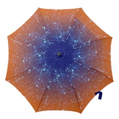 Abstract Pattern Color Design Hook Handle Umbrellas (large) by Celenk