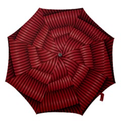 Tube Plastic Red Rip Hook Handle Umbrellas (large) by Celenk