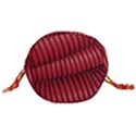 Tube Plastic Red Rip Drawstring Bucket Bag View3