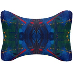 Kaleidoscope Art Pattern Ornament Seat Head Rest Cushion by Celenk