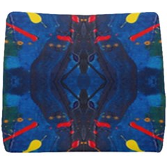 Kaleidoscope Art Pattern Ornament Seat Cushion by Celenk