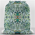 Pattern Design Pattern Geometry Drawstring Bag (Large) View2