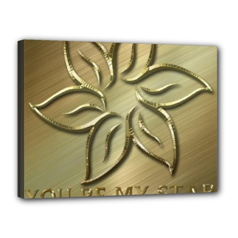 You Are My Star Canvas 16  X 12  (stretched) by NSGLOBALDESIGNS2