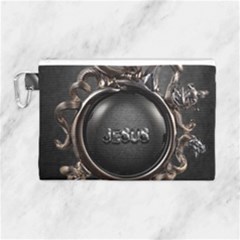 Jesus Canvas Cosmetic Bag (large) by NSGLOBALDESIGNS2