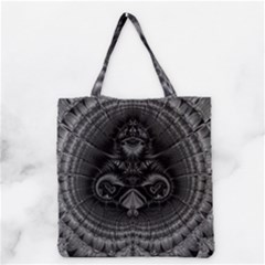 Art Artwork Fractal Digital Art Grocery Tote Bag by Simbadda