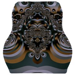 Fractal Art Artwork Design Car Seat Velour Cushion  by Simbadda