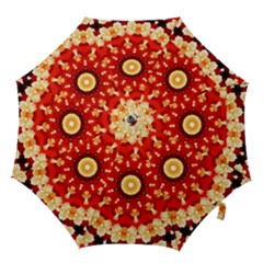 Abstract Art Abstract Background Art Pattern Hook Handle Umbrellas (small) by Simbadda
