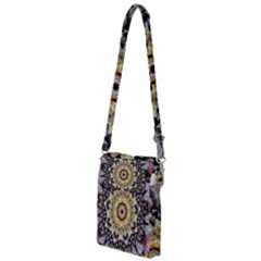 Abstract Art Texture Mandala Multi Function Travel Bag by Simbadda