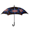 Mandala Pattern Kaleidoscope Hook Handle Umbrellas (Medium) View3