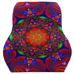 Kaleidoscope Mandala Pattern Car Seat Back Cushion  by Simbadda