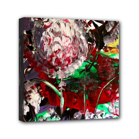 Dedelion Mini Canvas 6  X 6  (stretched) by bestdesignintheworld