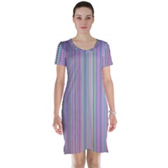 Broken Tv Screen Short Sleeve Nightdress by dressshop