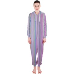 Broken Tv Screen Hooded Jumpsuit (ladies)  by dressshop