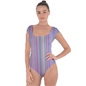 Broken Tv Screen Short Sleeve Leotard  View1