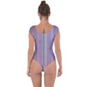 Broken Tv Screen Short Sleeve Leotard  View2
