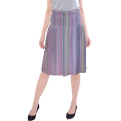 Broken Tv Screen Midi Beach Skirt by dressshop