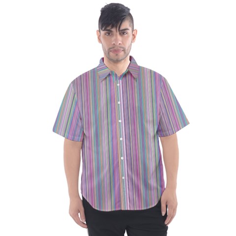 Broken Tv Screen Men s Short Sleeve Shirt by dressshop