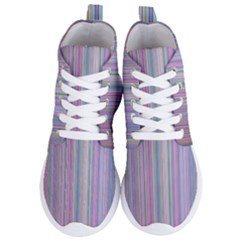 Broken Tv Screen Women s Lightweight High Top Sneakers by dressshop
