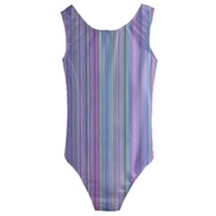Broken Tv Screen Kids  Cut-out Back One Piece Swimsuit by dressshop