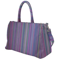 Broken Tv Screen Duffel Travel Bag by dressshop