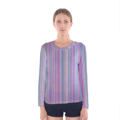 Broken Tv Screen Women s Long Sleeve Tee by dressshop