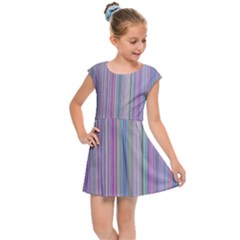 Broken Tv Screen Kids Cap Sleeve Dress by dressshop
