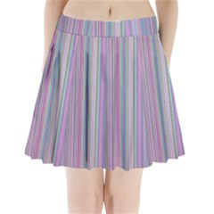 Broken Tv Screen Pleated Mini Skirt by dressshop