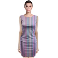 Broken Tv Screen Sleeveless Velvet Midi Dress by dressshop