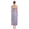 Broken Tv Screen Button Up Chiffon Maxi Dress View2