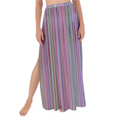 Broken Tv Screen Maxi Chiffon Tie-up Sarong by dressshop