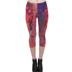 Desert Dreaming Capri Leggings  by ArtByAng