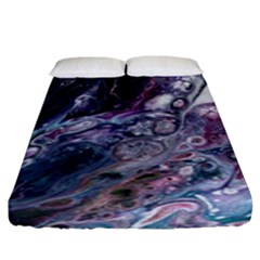 Planetary Fitted Sheet (king Size) by ArtByAng