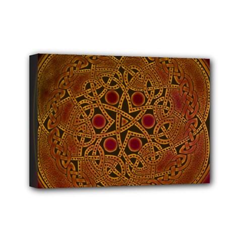 Beautiful Art Pattern Mini Canvas 7  X 5  (stretched) by Nexatart
