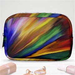 Graffiti Painting Pattern Abstract Make Up Pouch (small) by Nexatart