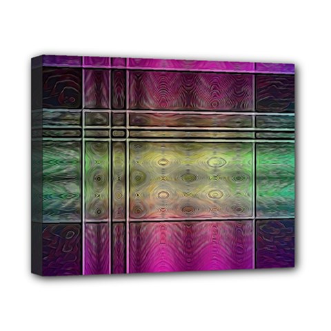 Abstract Desktop Pattern Wallpaper Canvas 10  X 8  (stretched) by Nexatart