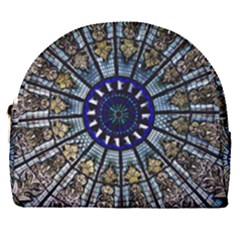 Pattern Art Form Architecture Horseshoe Style Canvas Pouch by Nexatart